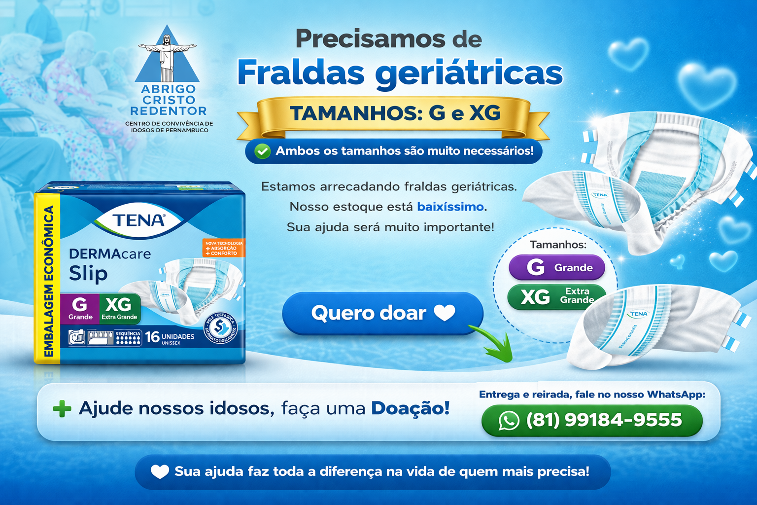 Fraldas Geriátricas