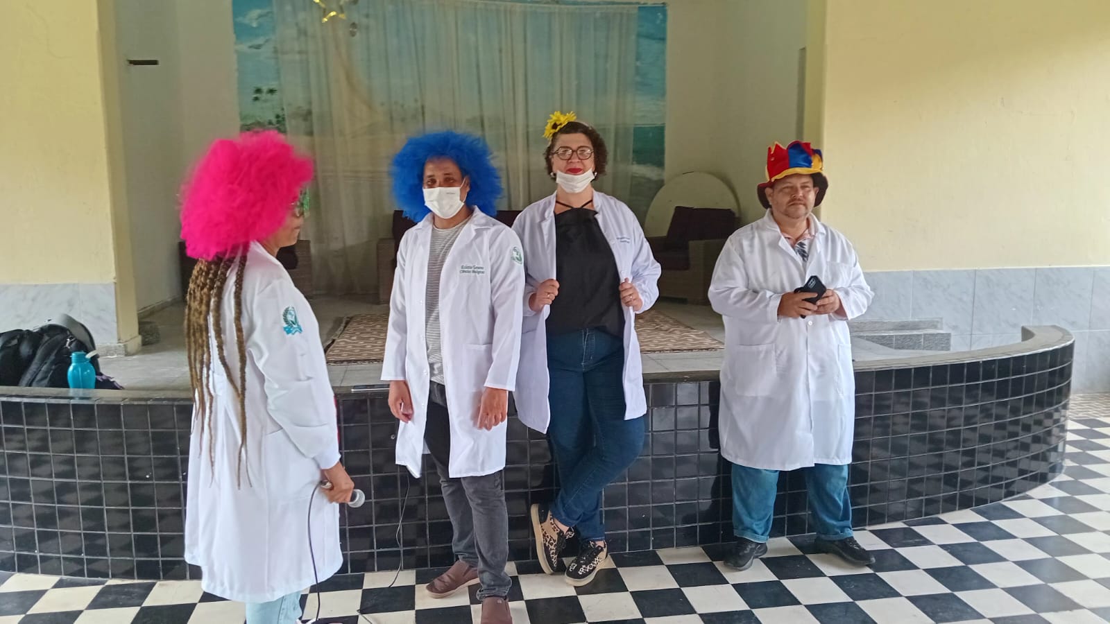 Visita do Grupo Missionários da Luz